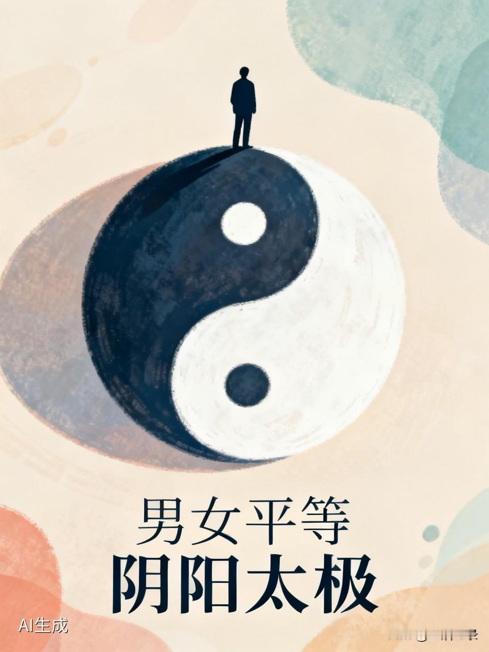 “男是男，女是女，男女平等。阴不阴，阳不阳，阴阳太极”，这话挺有深意。有人觉得男