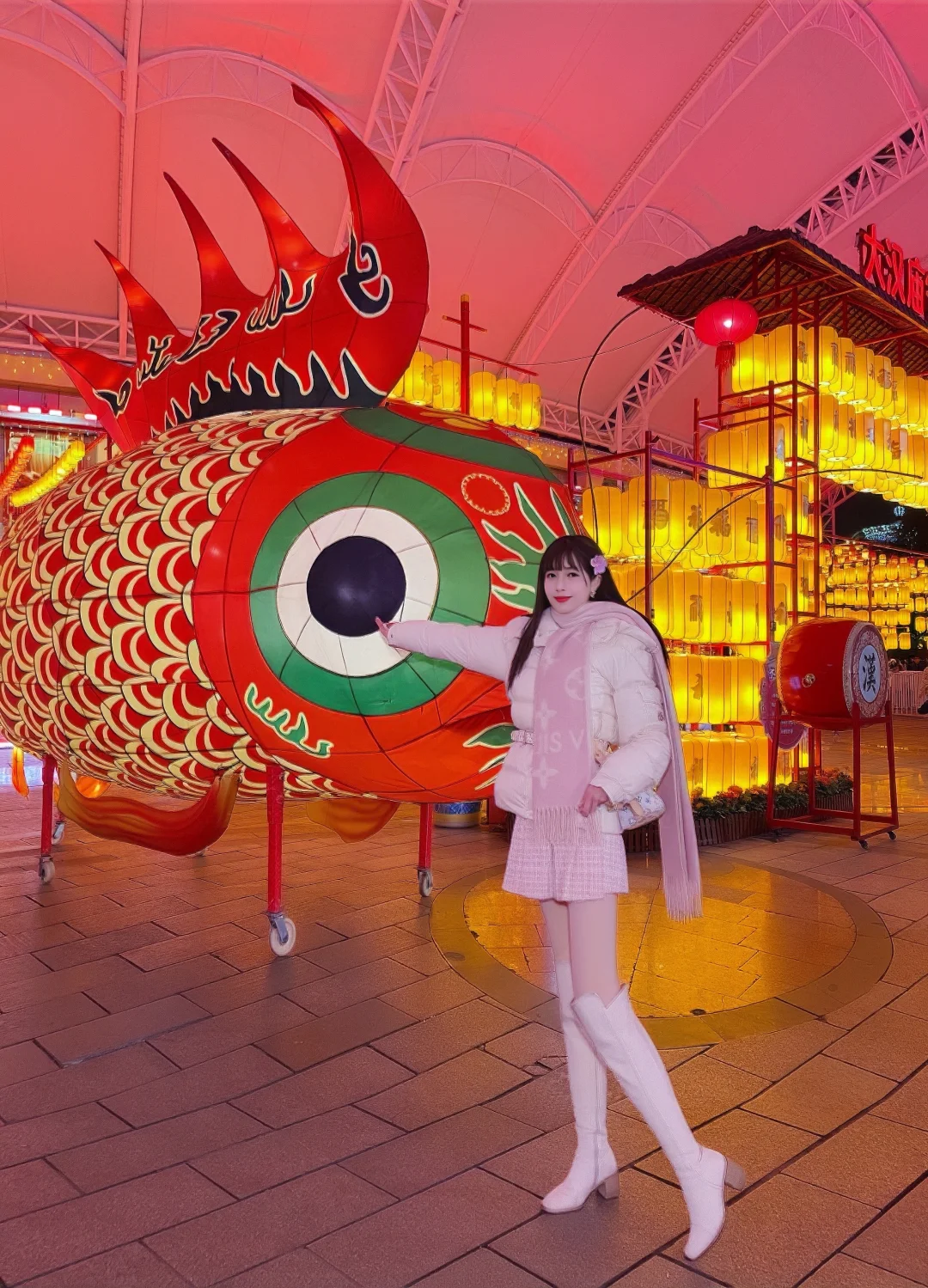 长沙春节灯会攻略✨穿越西汉逛庙会