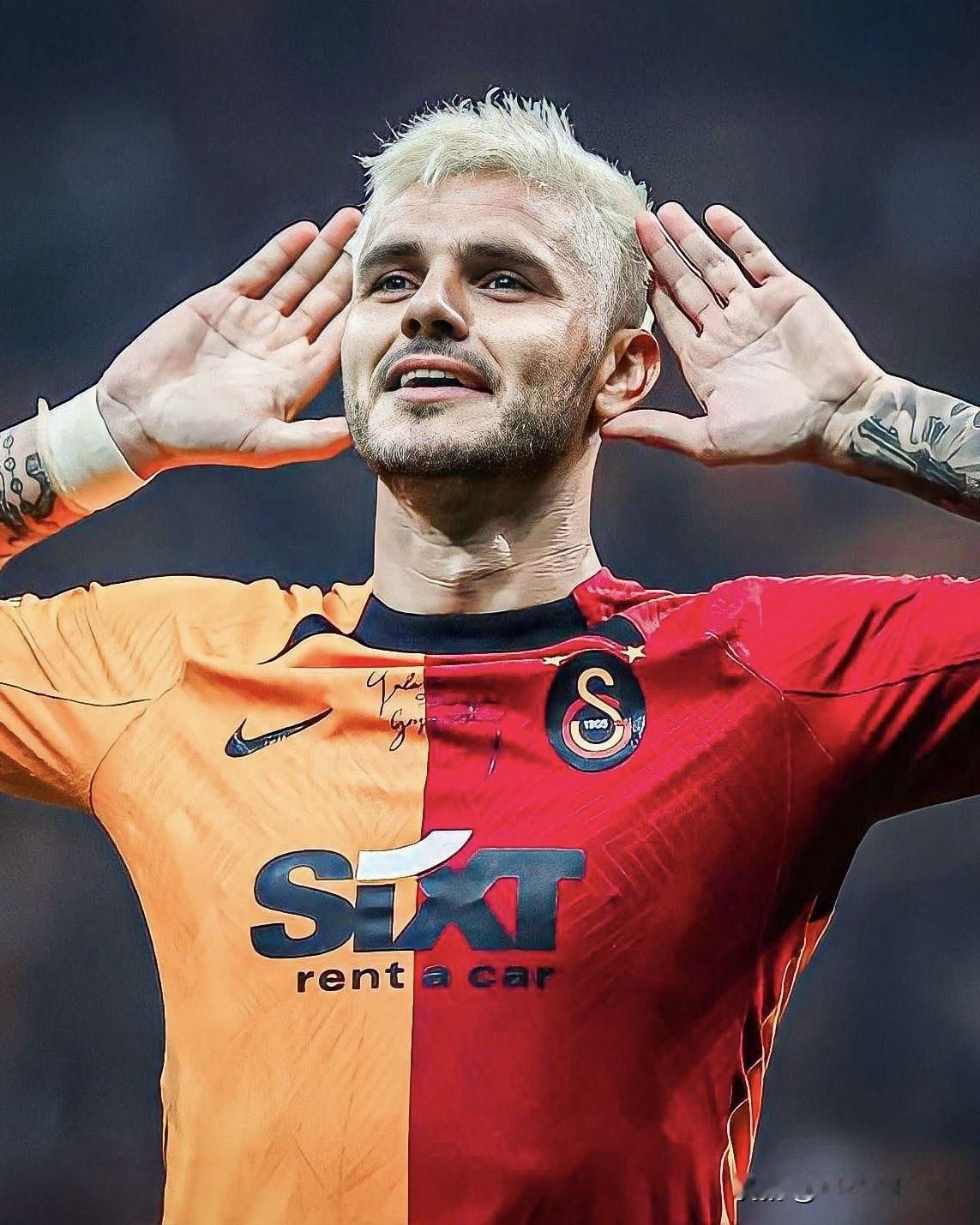 🤯🇦🇷🇹🇷 昨天，毛罗·伊卡尔迪成为加拉塔萨雷队史上在土耳其超级联赛进