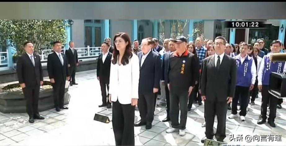 慈湖谒陵不见蒋万安，蒋万安在怕什么？

2026年4月2日，国民党主席郑丽文率党