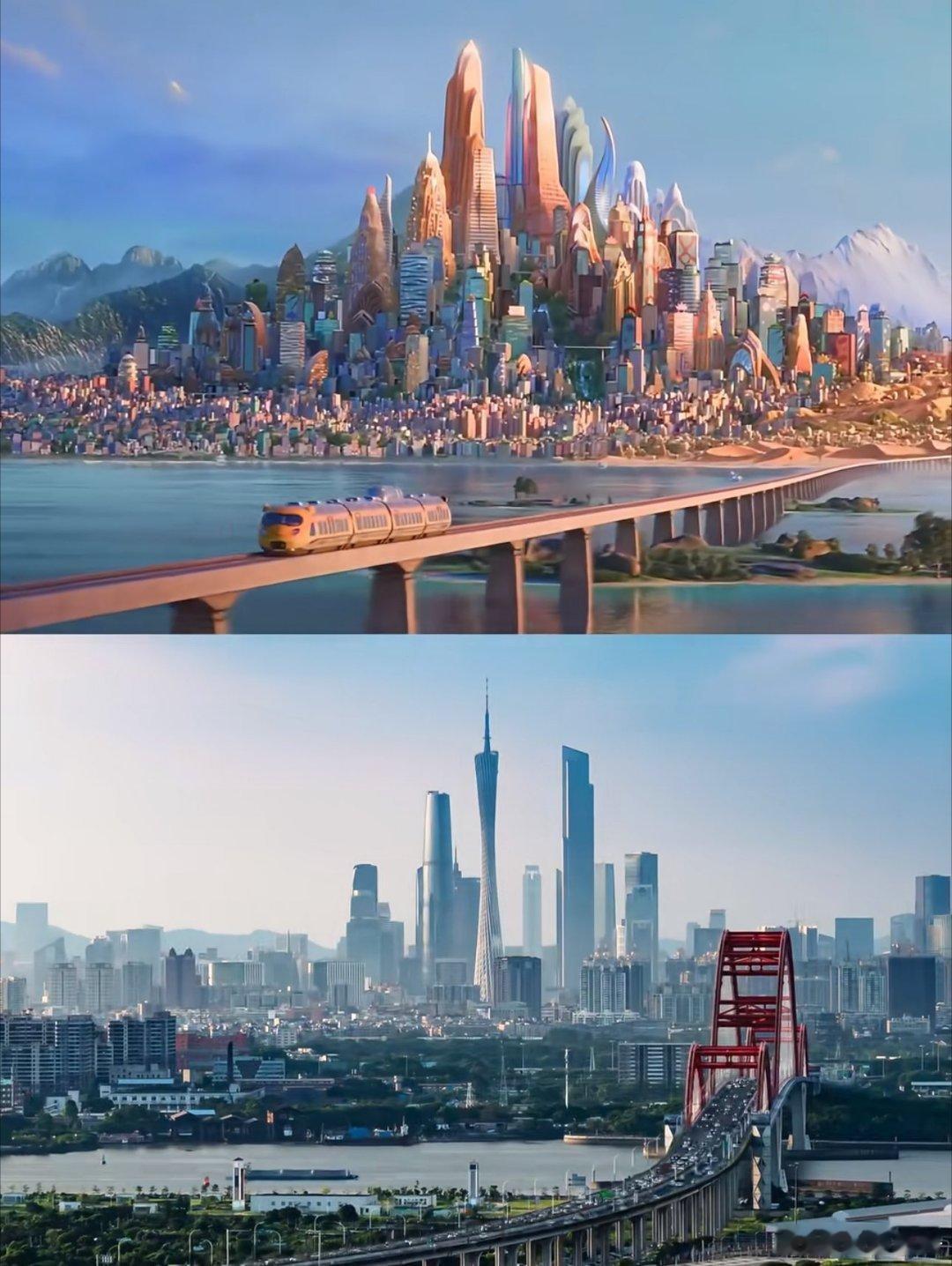 疯狂动物城动漫我说看着怎么那么熟悉呢原来就是这里呀