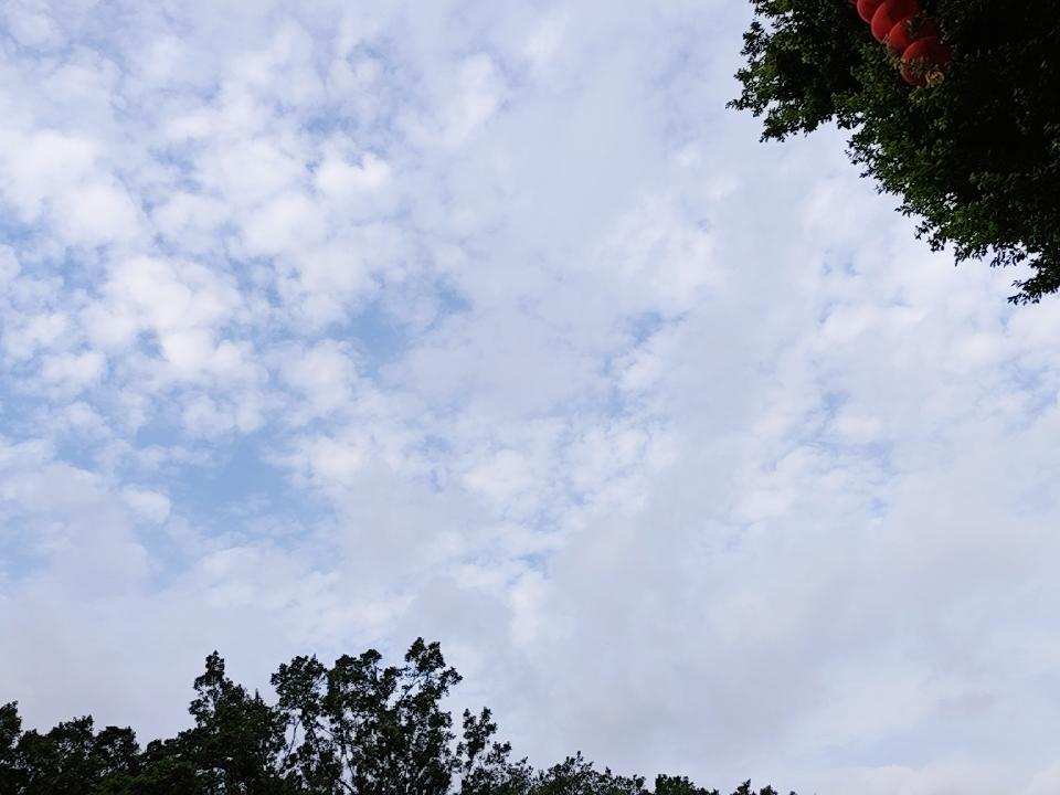 万里无云