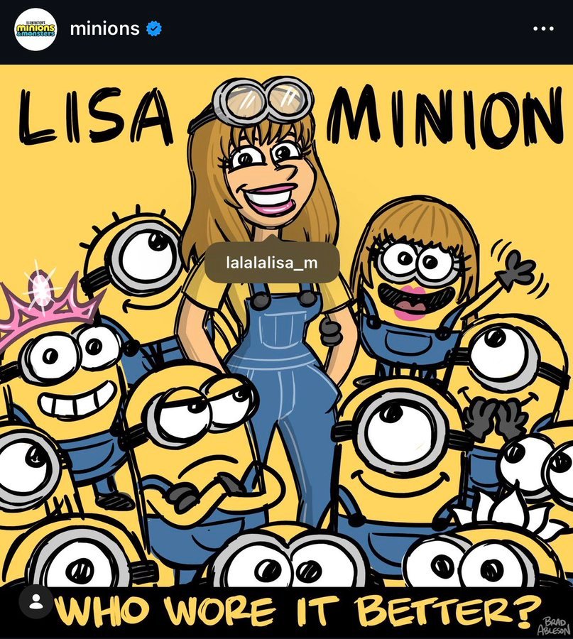 LISA❤️🔥LISA2026红红火火260702 Minions（官方账号）