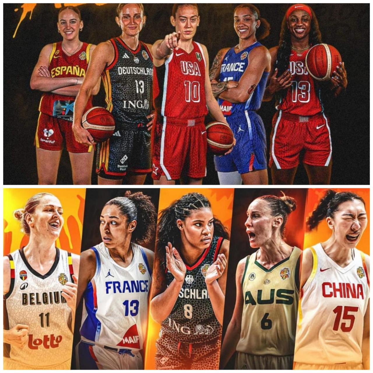 女篮世界杯美国97-79战胜法国连续五届蝉联冠军，中国女篮最终排名第七，韩旭场均