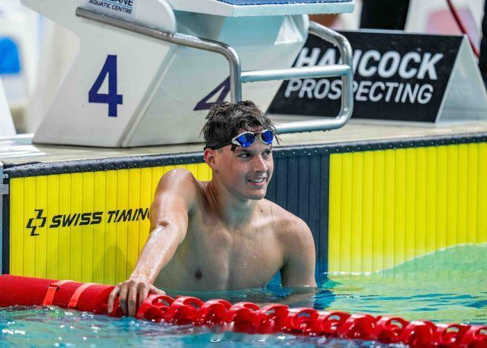 昆士兰州游泳锦标赛 土澳男子中长自新秀Lincoln Wearing（2009）