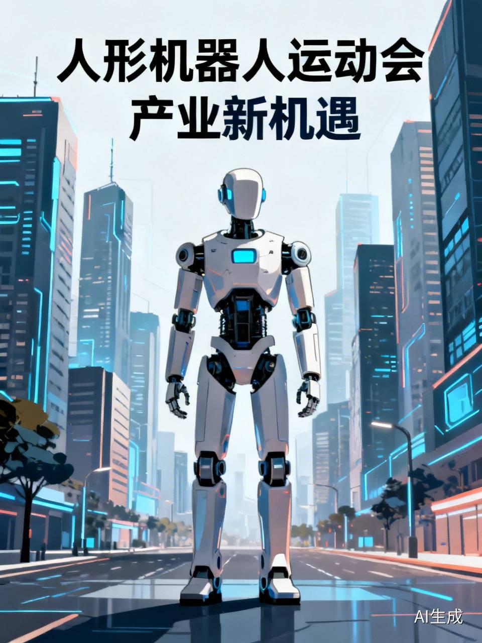 别再把人形机器人运动会当普通科技秀了，这波对产业的影响真的比想象中猛太多。
20