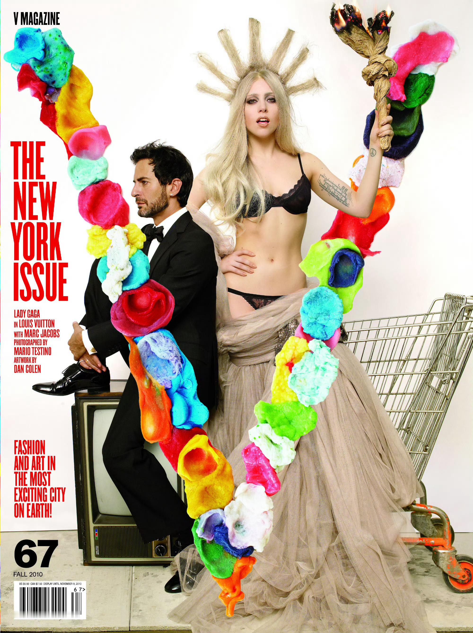 Lady Gaga V Magazine 封面一览，V 杂志登封最多次和最多封面