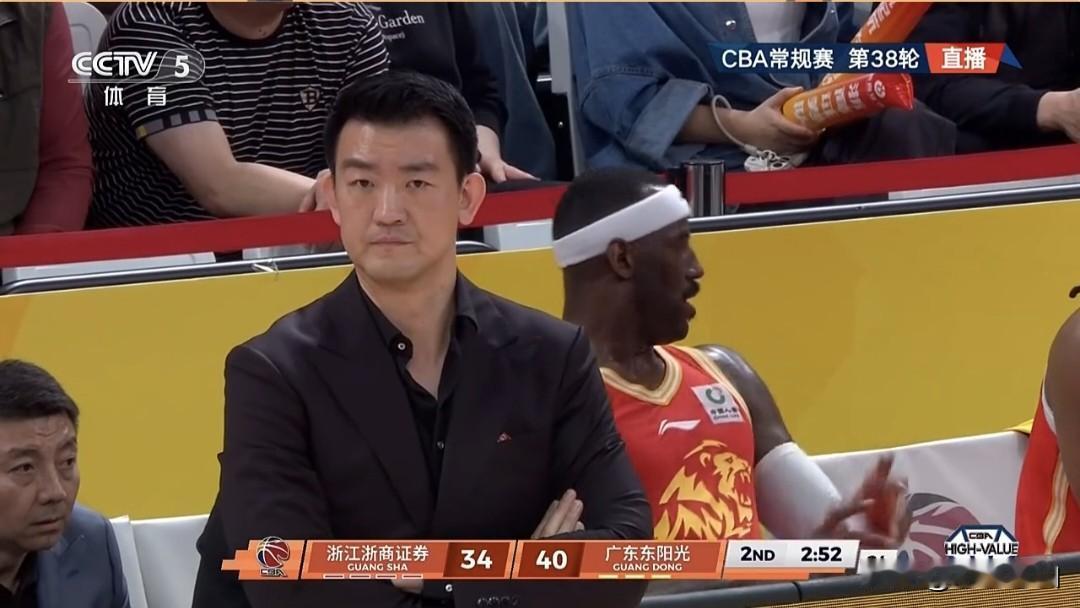 CBA第38轮广东客场91-85力克广厦。
 4月12日晚，CBA常规赛第38轮