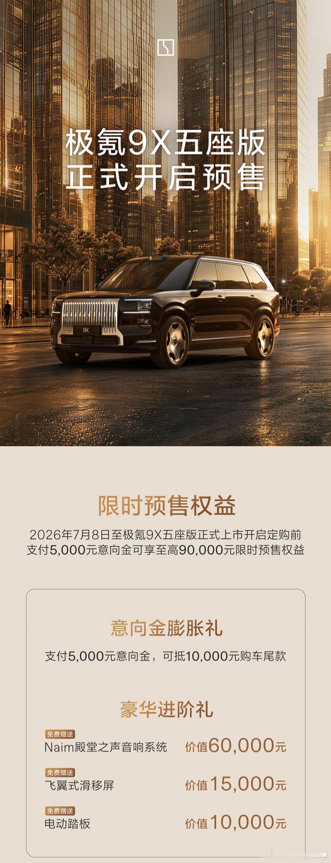 真就盲定呗好歹给个内饰图看看吧但是意向金可退啦，感兴趣的交一个就是了大v聊车极氪