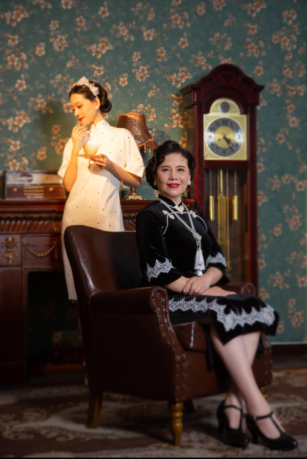 妈妈母亲节快乐📸：新影人中国旗袍视觉艺术馆·   ​​​