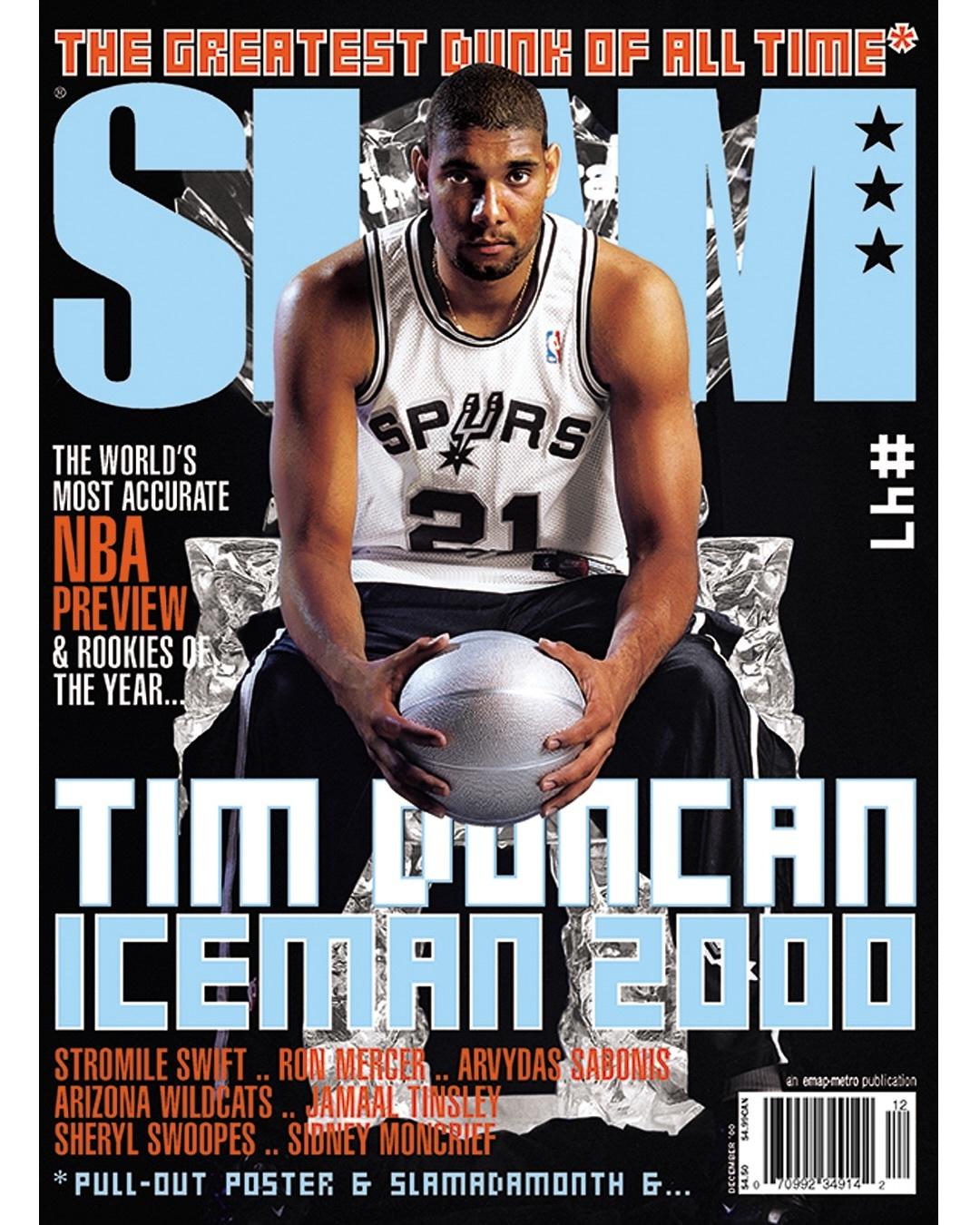SLAM杂志马刺封面合集圣安东尼奥马刺
