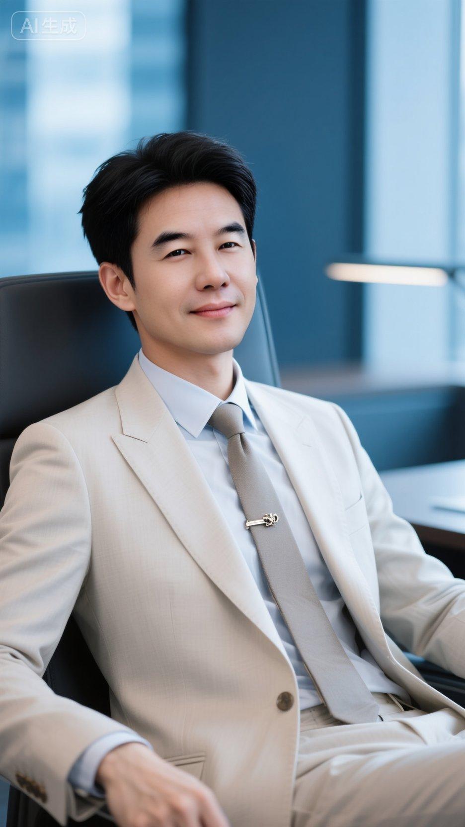 男士商务休商形象