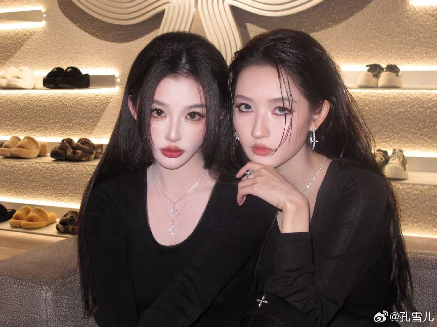 孔雪儿王玉雯合照孔雪儿王玉雯合影啊啊啊啊啊太养眼了