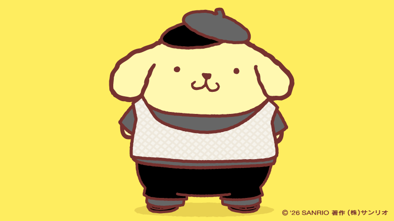 布丁狗pompompurin 明天穿什么好呢（X @ Purin_sanrio）