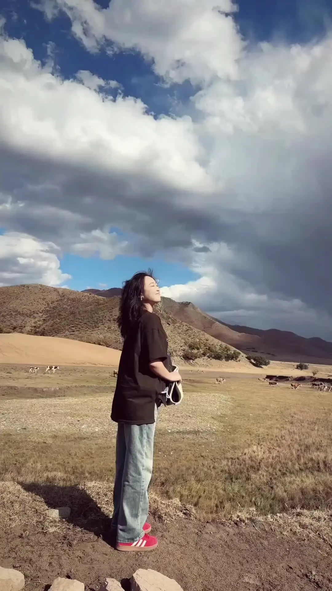 风景这块儿  还得是我们扎旗