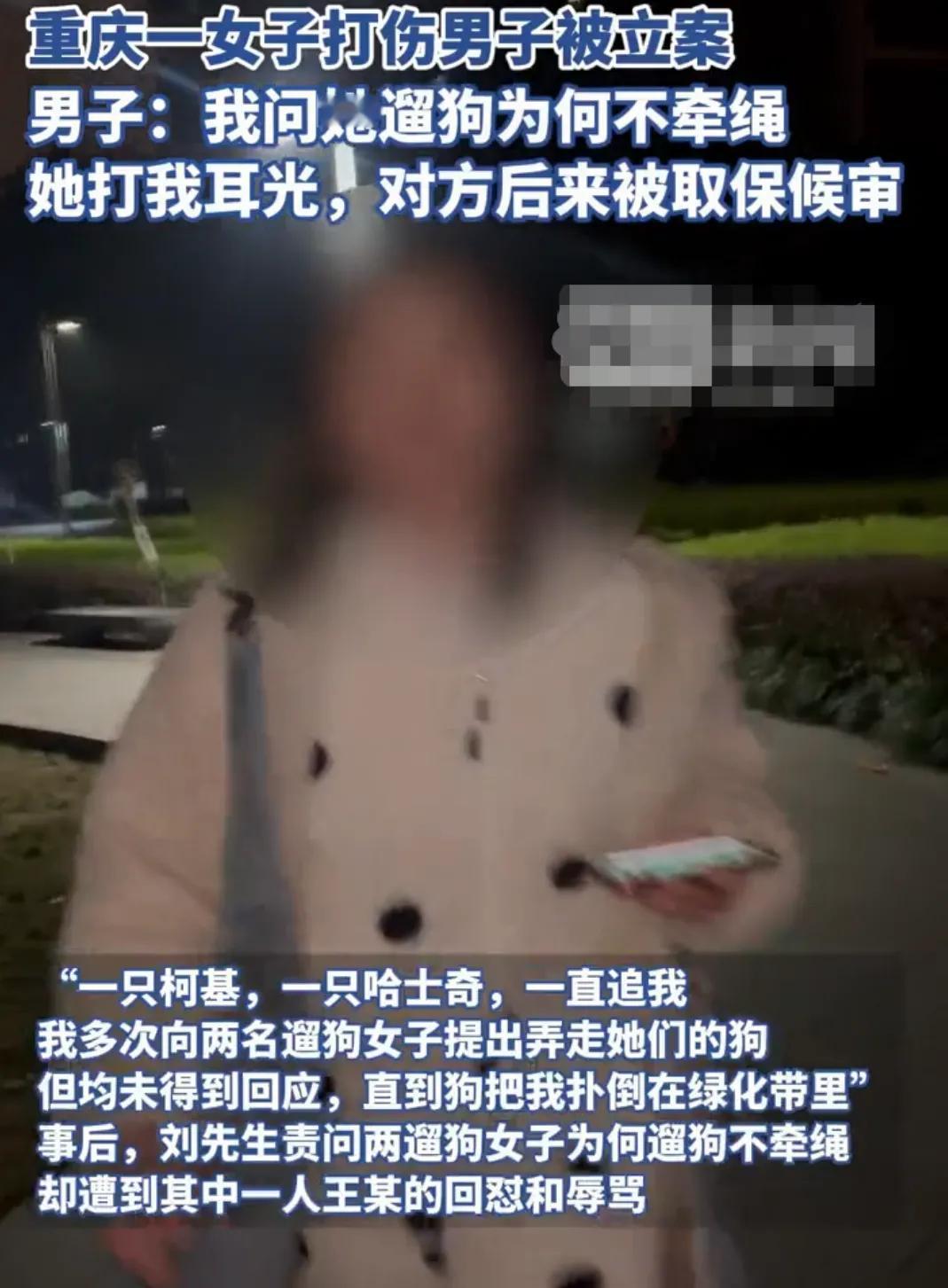 男子提醒狗主人遛狗要牵绳，却被对方打成轻伤二级，事件背后不单是遛狗纠纷，而是典型