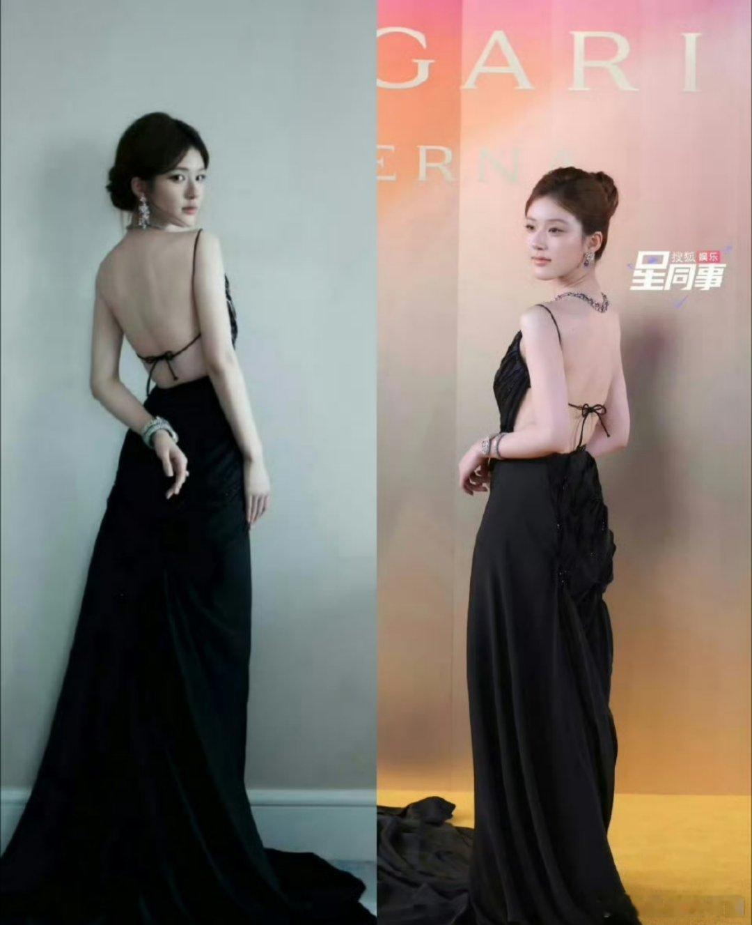 虽然但是可能是构图原因[允悲][允悲][允悲]但是赵露思这前后反差是不是有点！？