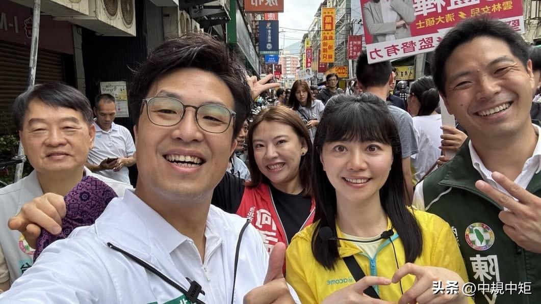 民进党前立委高嘉瑜今（6日）在脸书发文声称，今天一早陪同台北沈伯洋一起扫街拜票，