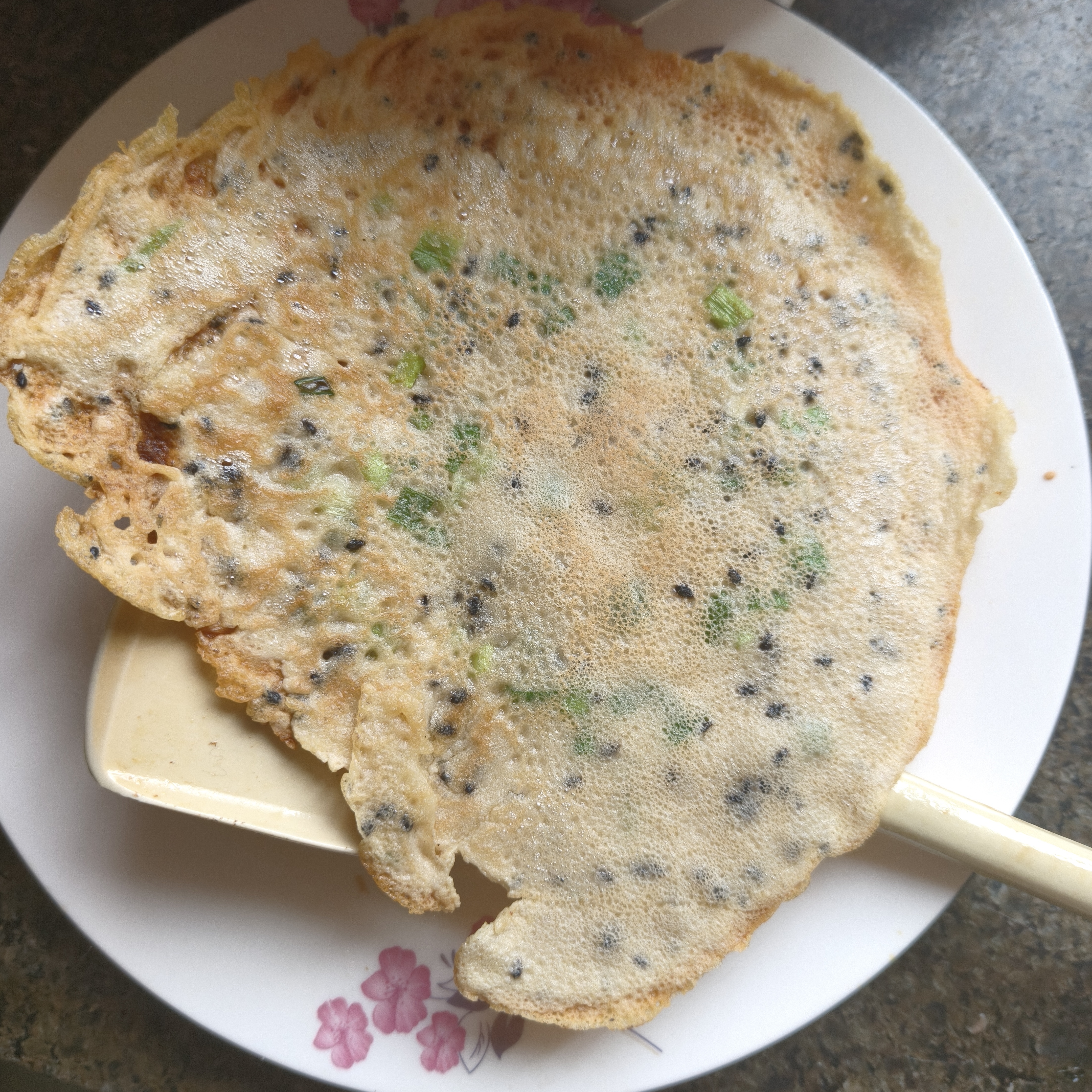 我烙的饼饼[憧憬]此乃正面👇🏻          此乃背面👇🏻 ​​​