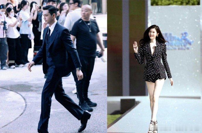 明星爸爸加超模妈妈，下一代的颜值和身高基本都稳了。 