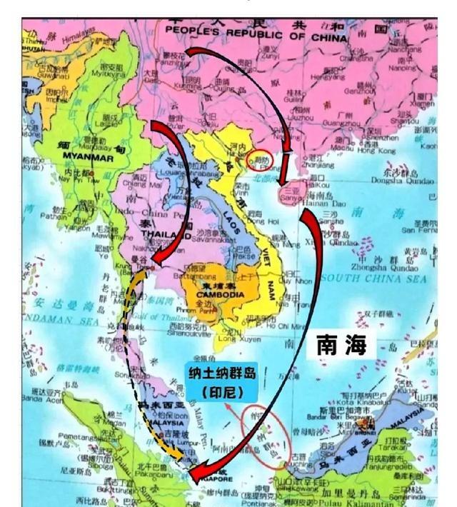 越南，已经主动从中国的经济巨舰上跳船了！很多人只当是广西修了条河，却没意识到，越
