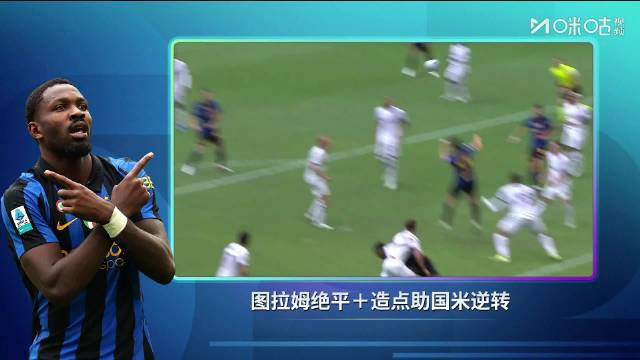 #徐阳说小图拉姆是低调的巨星# 谈及帮助国米逆转佛罗伦萨的小图拉姆，@徐阳 对其称赞有加：他是一个低