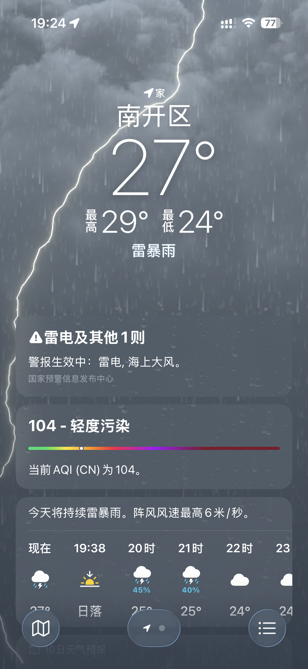 这什么鬼天气呀
