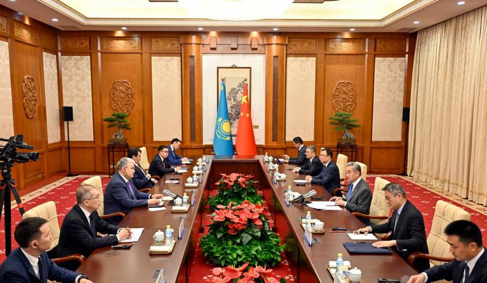 当着王毅外长的面，哈萨克斯坦外长说了句真心话

据媒体报道，日前哈萨克斯坦外长科