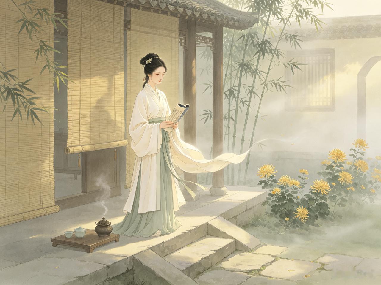 49岁李清照2婚不到半年就把丈夫告上公堂。罪名：欺君。自己的代价是：坐牢两年。