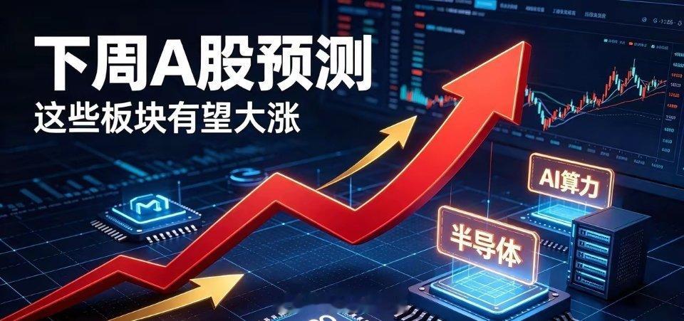 下周A股行情预判！三大核心板块，有望开启大涨攻势！本周大盘震荡修复、科技反复蓄力