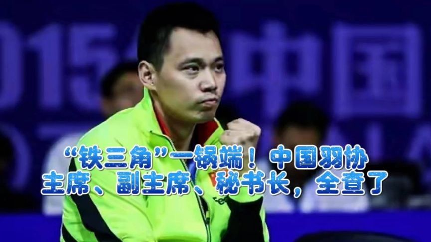 “铁三角”一锅端！中国羽协主席、副主席、秘书长，全查了