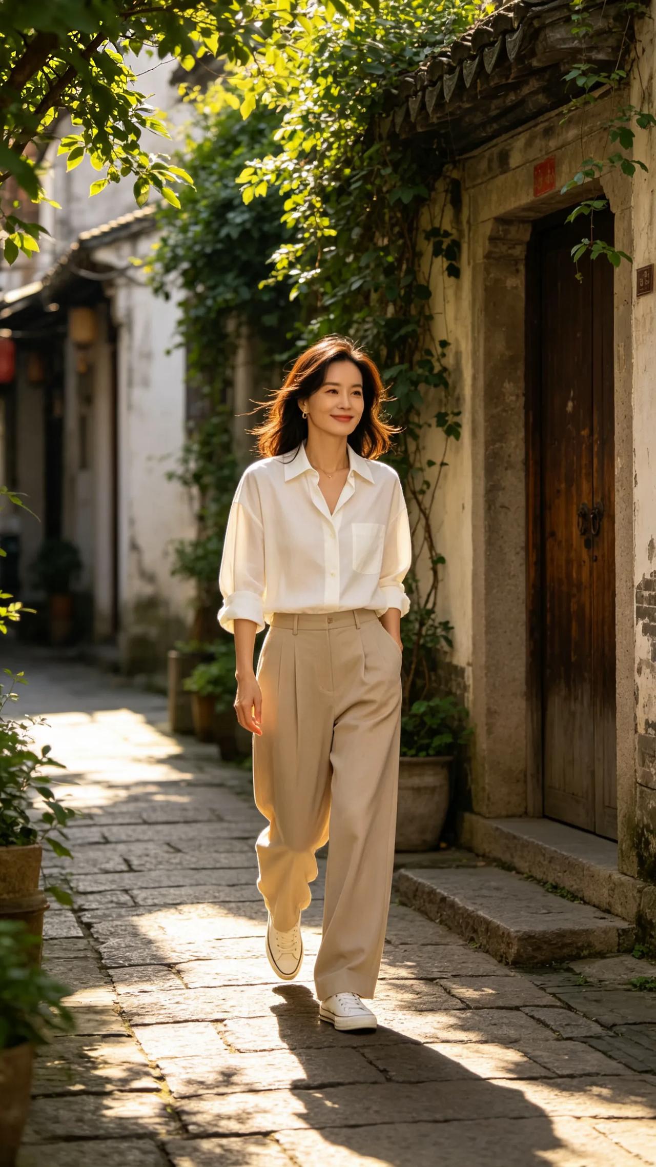 宋佳
荧幕上气场全开的宋佳，离开片场后的夏日日常格外松弛随性。
偏爱简约高级的私