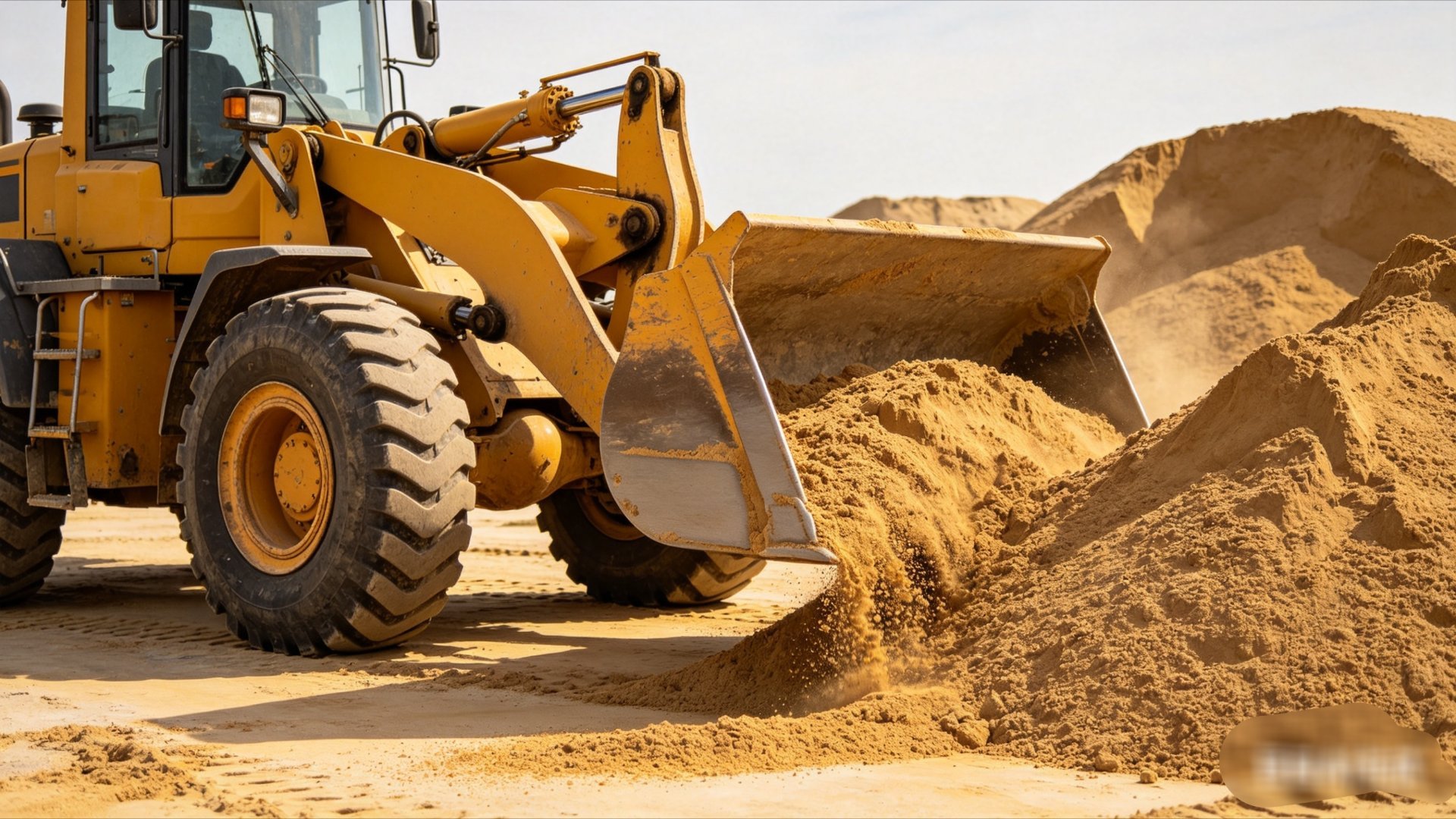 男子被连人带沙铲入斗中窒息身亡装载机作业盲区大、视野差，驾驶员完全无法察觉闯入人