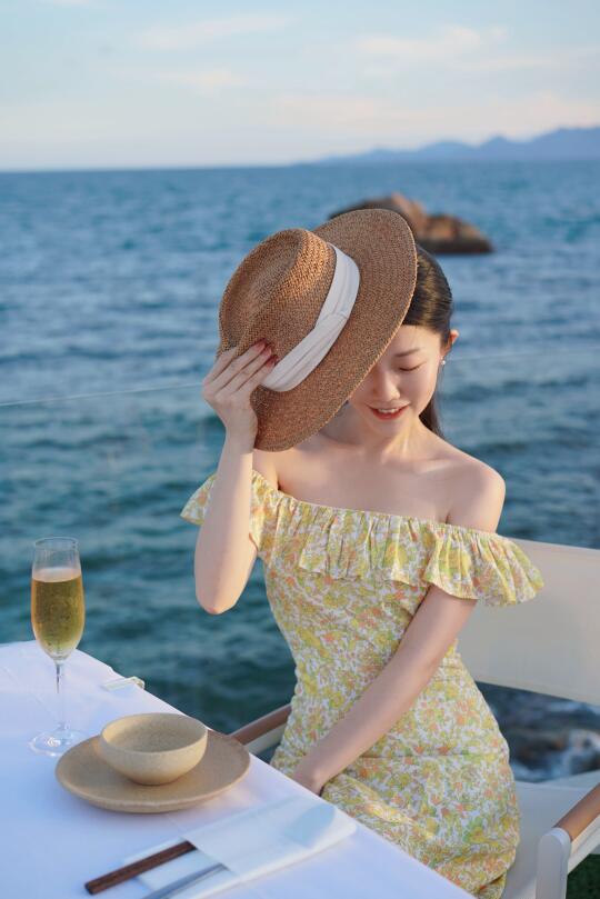 南法浪漫💙深圳海边的漂亮饭