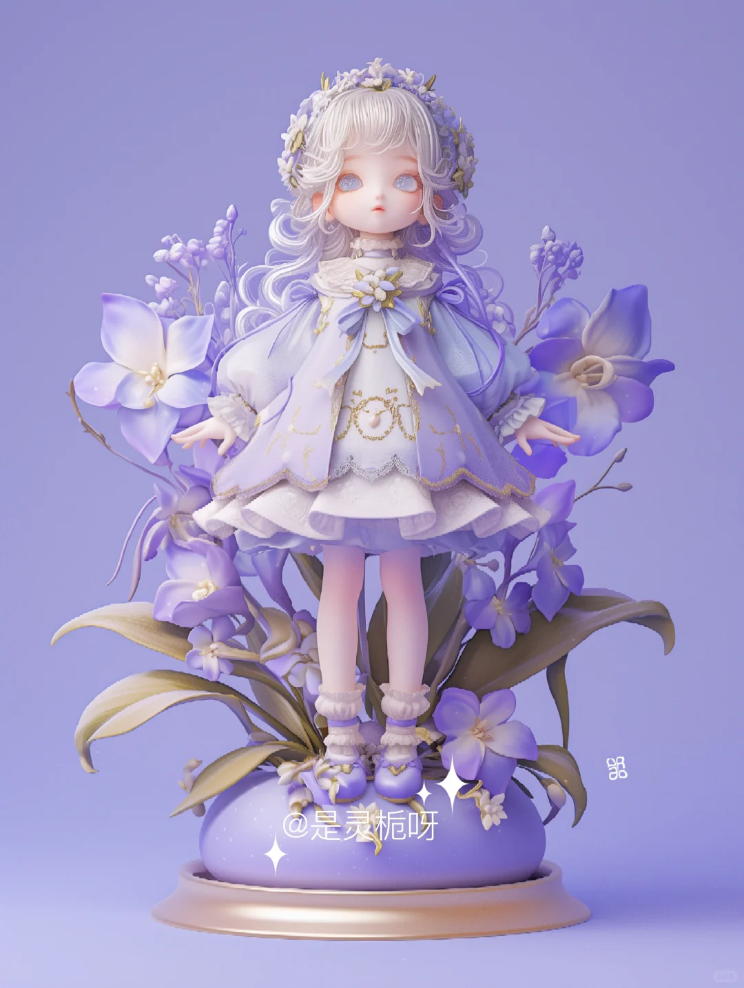 搞的就是艺术|小清新雅致随手画人偶娃娃图