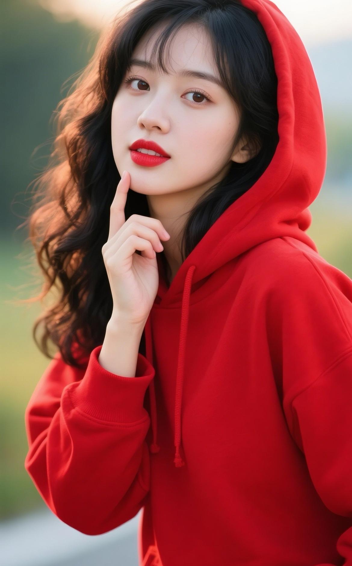 今天嘛，我叫小红，麻烦叫我小红帽…
我不会邀约大灰狼的…[偷笑][偷笑]