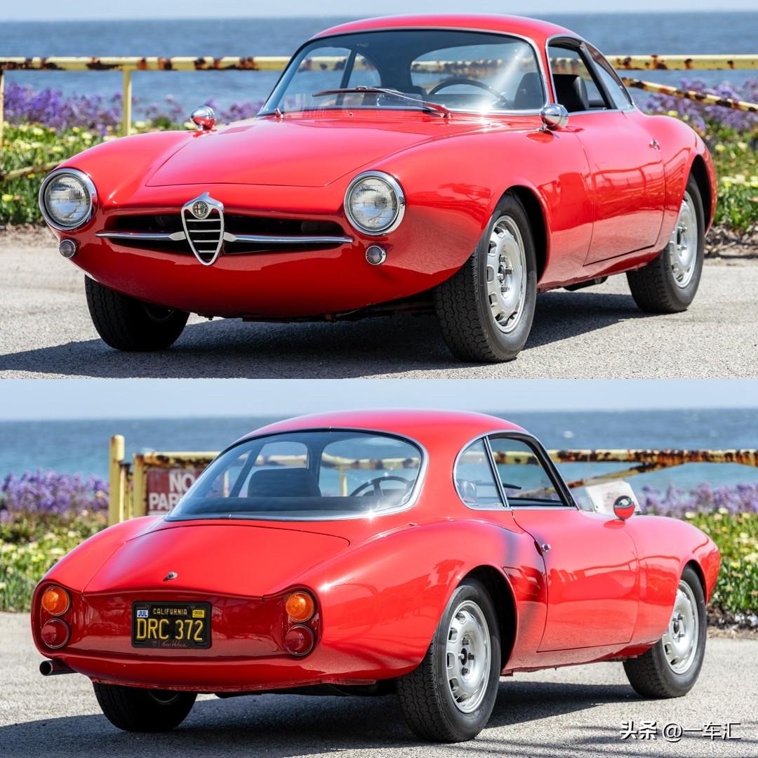 1964年的阿尔法罗密欧Giulia 1600 Sprint Speciale，