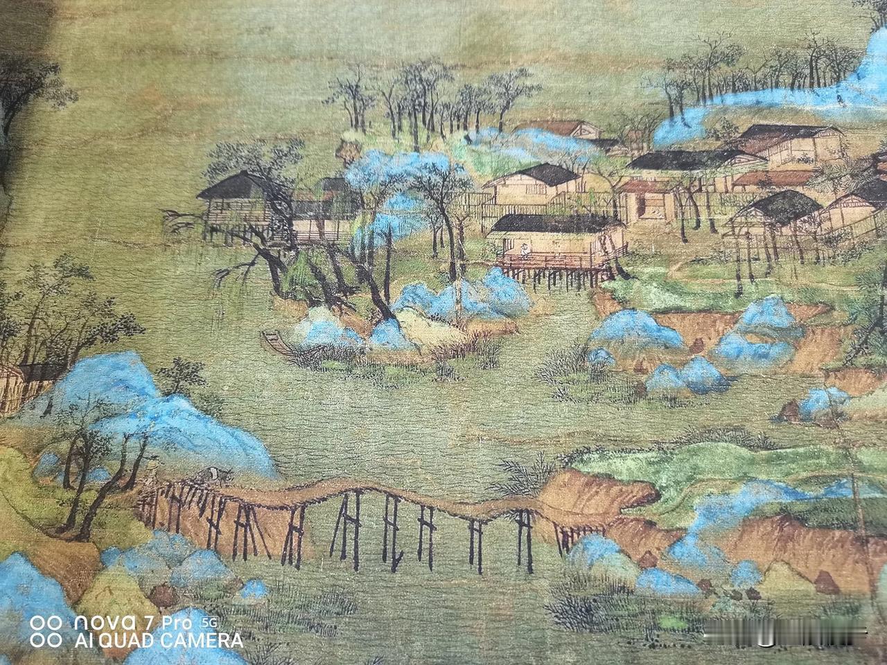 北宋 王希孟【千里江山图】十大传世名画细节欣赏
王希孟仅用了半年时间就绘出了这幅