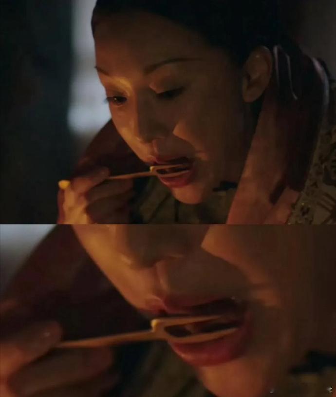 不理解，如懿把叉子当勺子🆚华妃拿叉子吃西瓜 ​​​