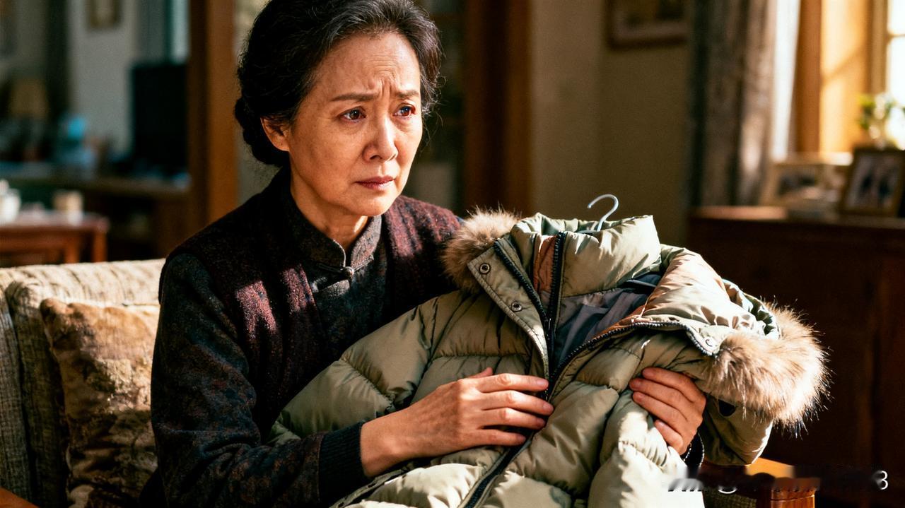 真是让人纠结的一件事！二姑前些天遭遇车祸不幸去世，表妹把二姑一件没穿过的新羽绒服