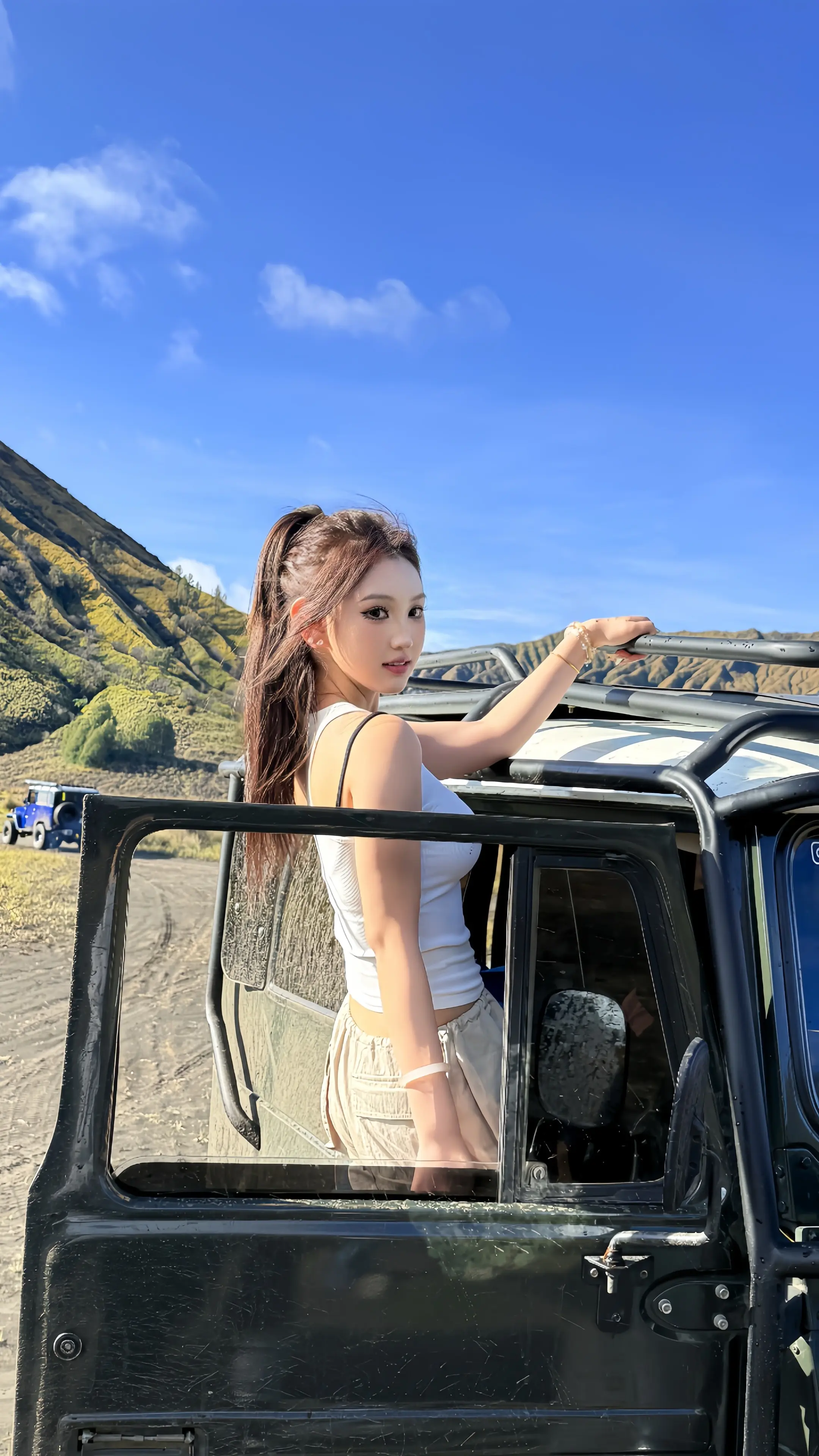 两天没睡起来爬火山🌋