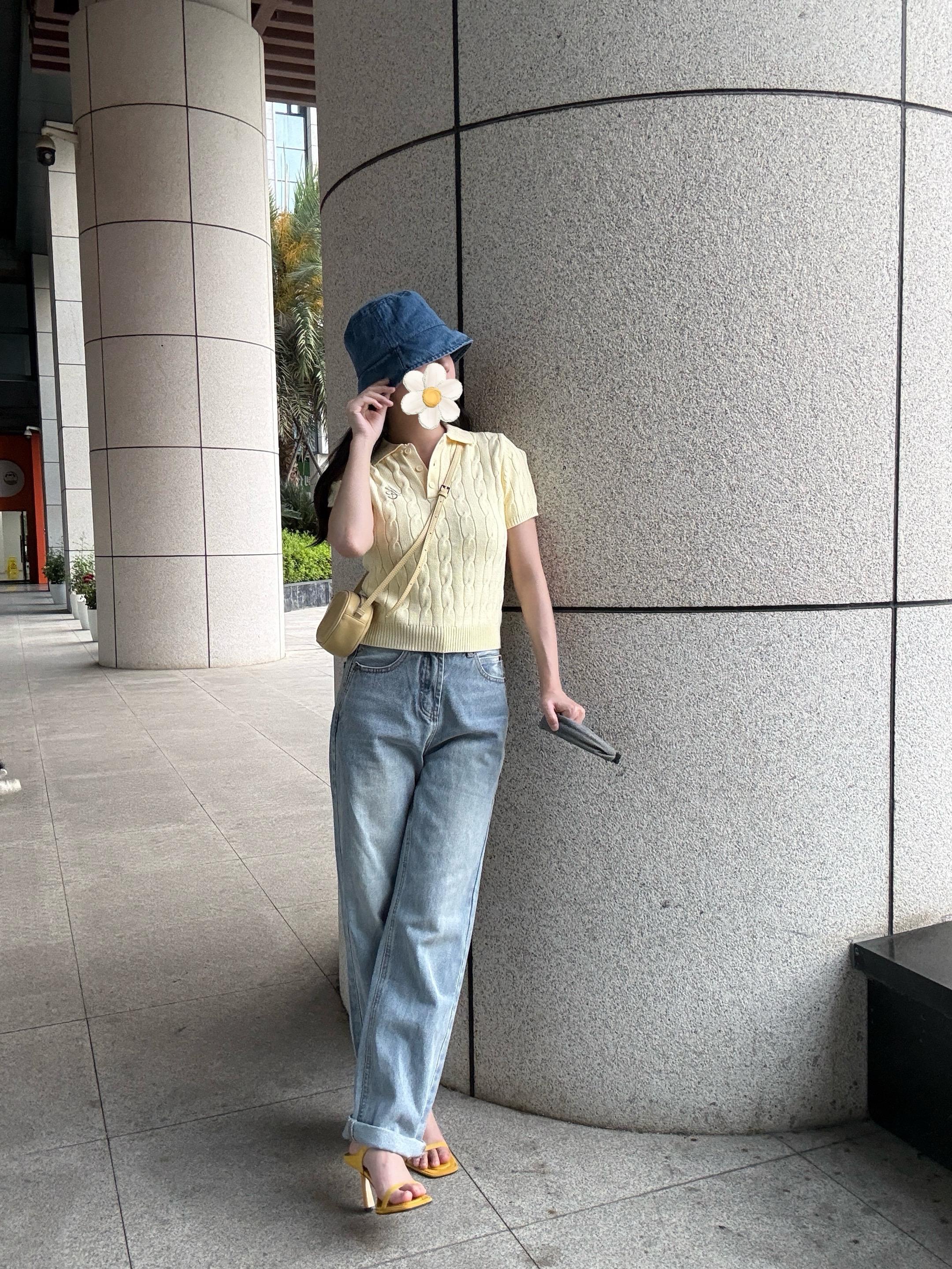 温柔牛仔裤 浅色牛仔裤 牛仔裤女