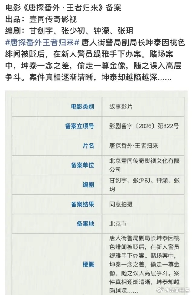 陈思诚真的好会赚钱！陈思诚的唐探系列就是个活招牌，只要不是太烂，基本都能拿下二三