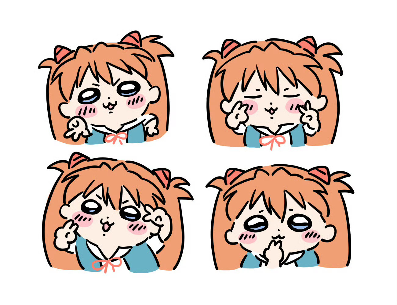 EVA 和 Chiikawa 联动    X.sasihmi ​​​