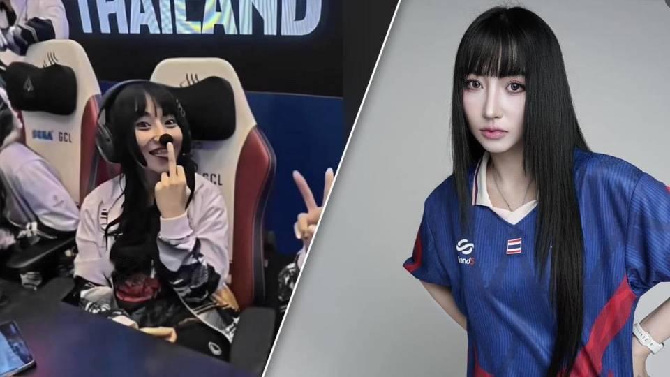 东南亚运动会：泰国美女选手被抓作弊后还比中指！主办国脸丢大了，立刻宣布退赛

