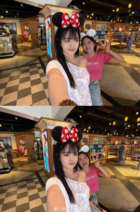 单手提着3万块？！JackeyLove女友55晒旅游照：发送怎么感觉跟哥哥越来越