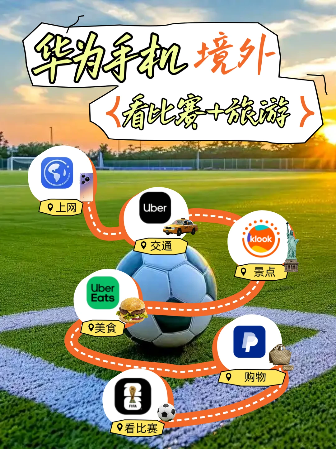 🧐谁还说华为手机出国不好用