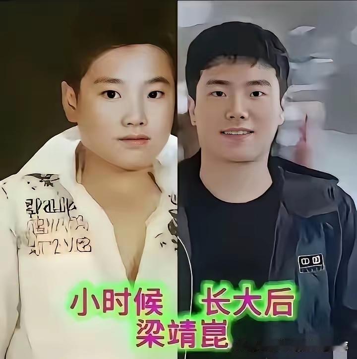 体育明星小时候颜值都很高。
林诗栋从小到大的成长历程，从四岁开始使用廉价球拍，到