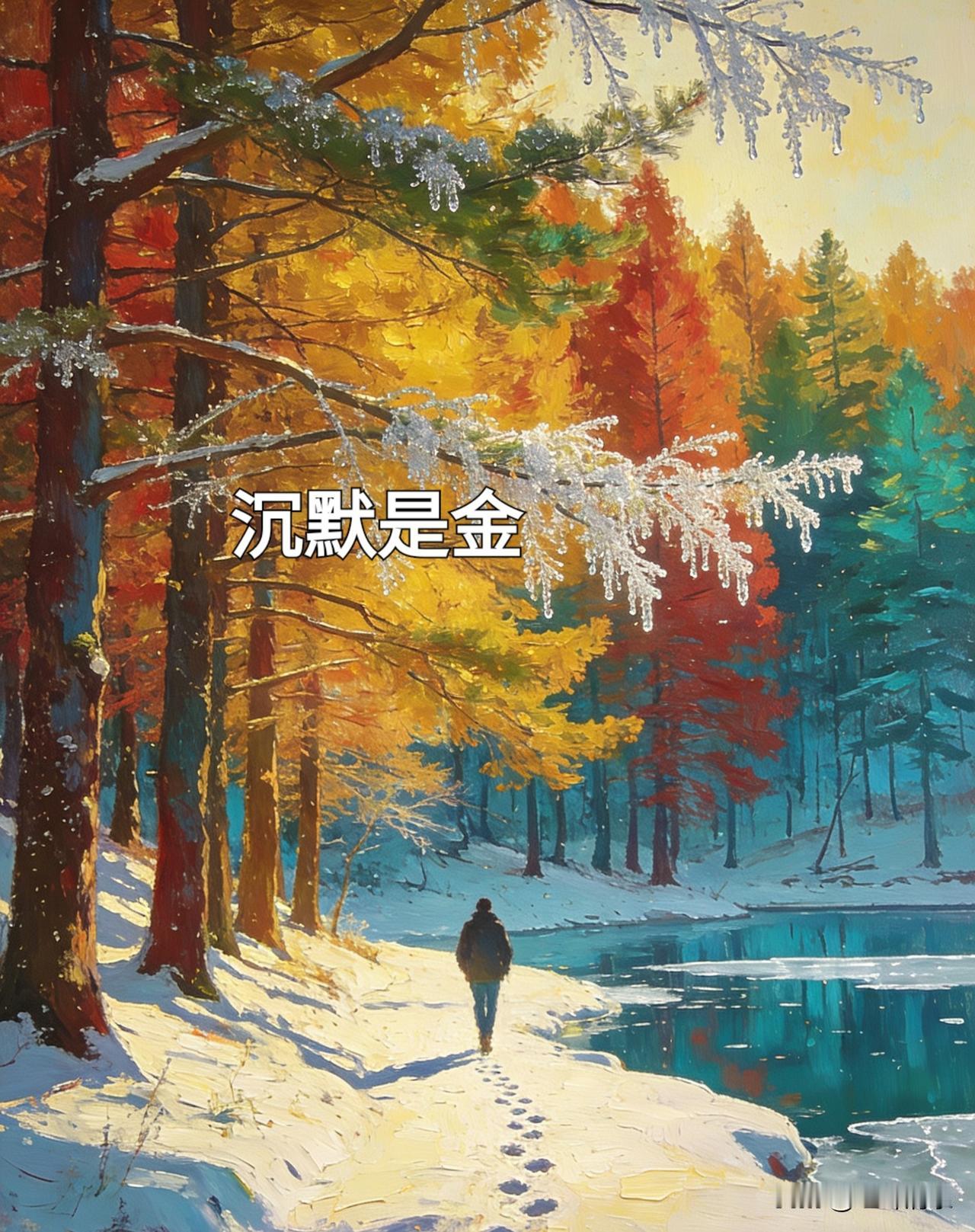 沉默是无奈的抗拒

古往今来，在所有上下、高低、尊卑、强弱的交往中，常常见到一种