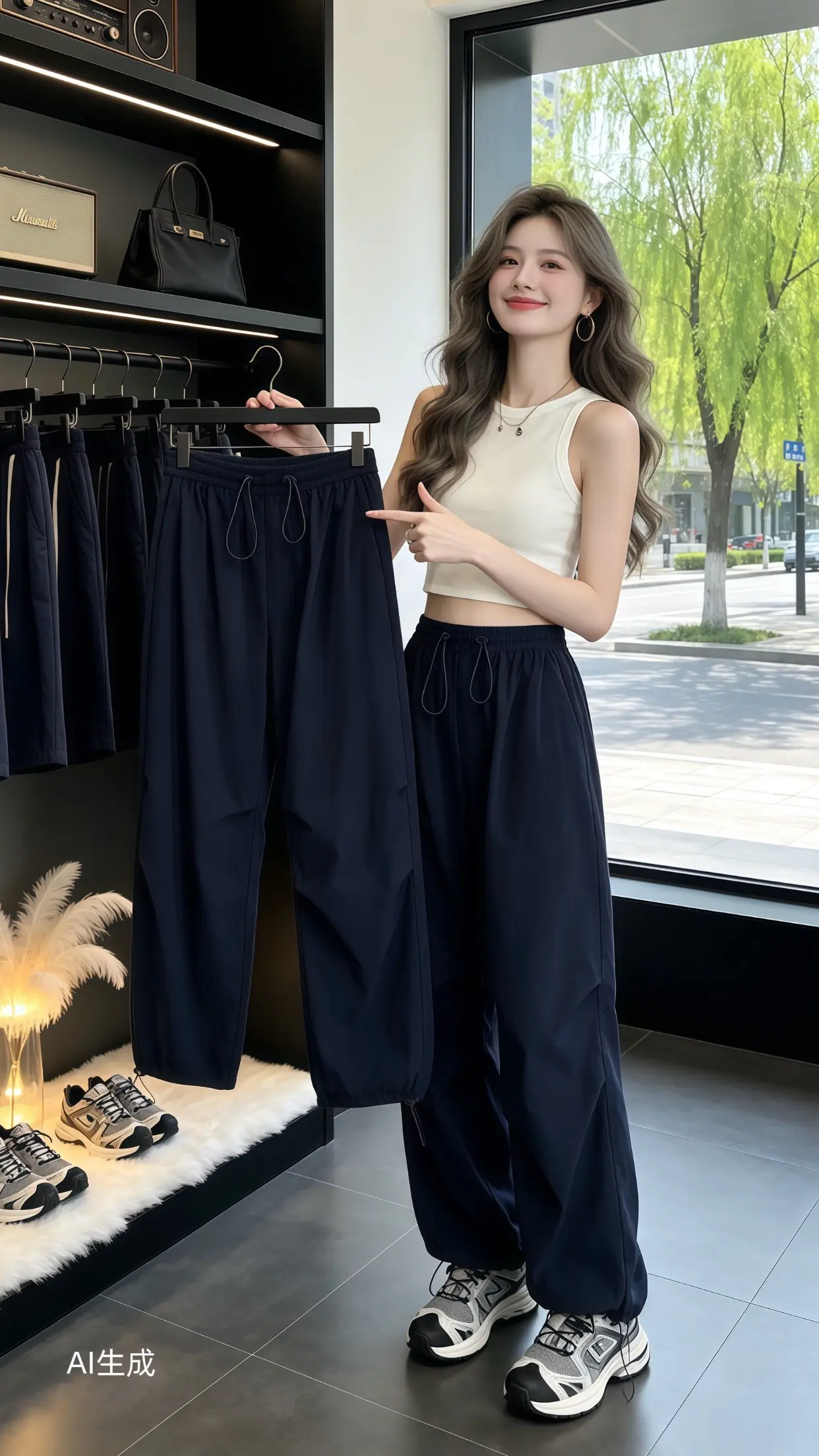 高颜值炸街女工装裤 ins工装裤港风 超好看梦中情裤 一眼就爱上的神裤...